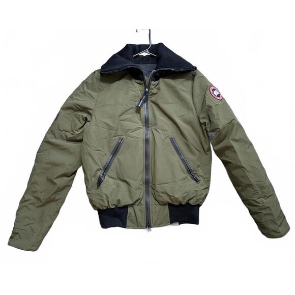 LK Everyday + Canada Goose | Bomber Jacket Olive Green | - Picture 1 of 16